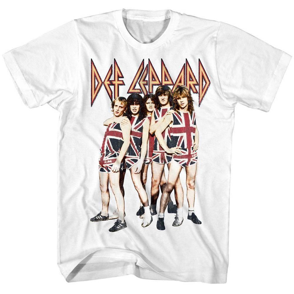 Def Leppard Union Jack Shorts Unisex T Shirt